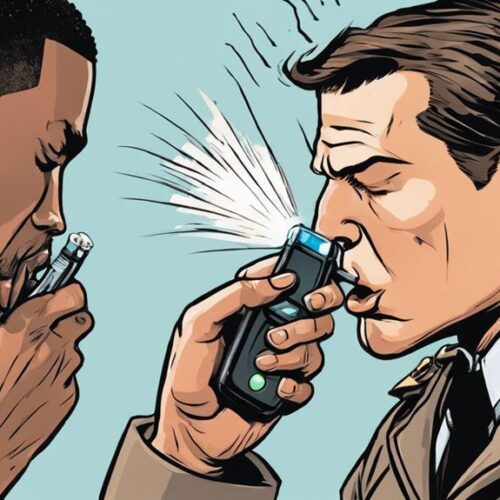dui breathalyzer test procedure
