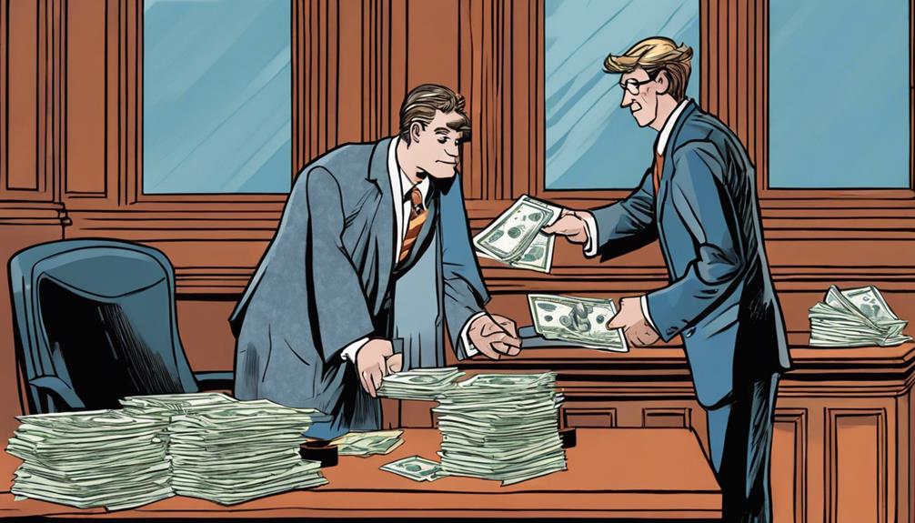 settle outstanding financial obligations