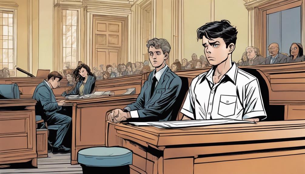 youth legal proceedings guidelines